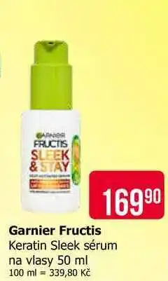 Teta Garnier Fructis Keratin Sleek sérum na vlasy nabídka