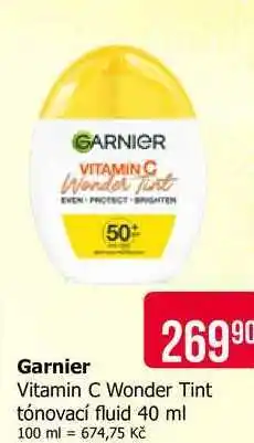 Teta Garnier Vitamin C Wonder Tint tónovací fluid nabídka
