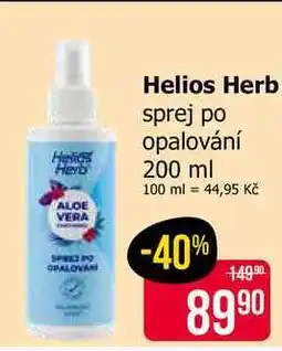 Teta Helios Herb sprej po opalování nabídka
