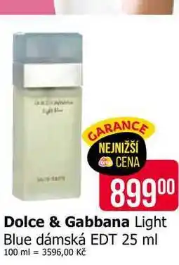 Teta Dolce & Gabbana Light Blue dámská EDT nabídka