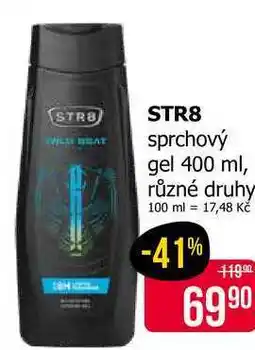 Teta STR8 sprchový gel, vybrané druhy nabídka