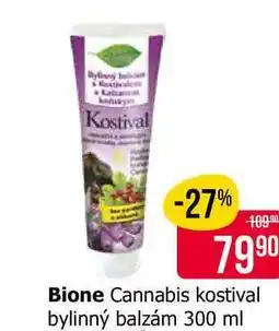 Teta Bione Cannabis kostival bylinný balzám nabídka