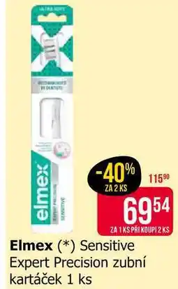 Teta Elmex Sensitive Expert Precision zubní kartáček 1 ks nabídka