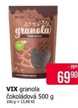 Teta VIX granola čokoládová nabídka