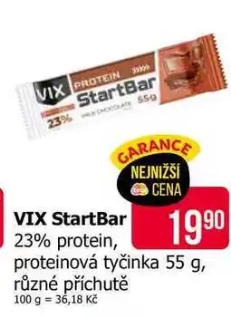 Teta VIX StartBar proteinová tyčinka 55 g, různé příchutě nabídka