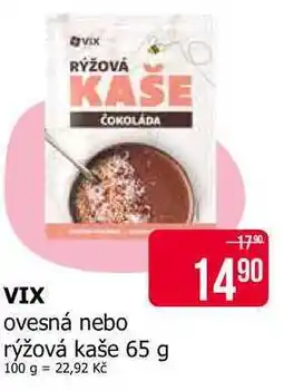Teta VIX ovesná nebo rýžová kaše nabídka
