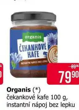 Teta Organis čekankové kafe 100 g, instantní nápoj bez lepku nabídka