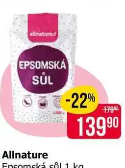 Teta Allnature Ensomská sůl nabídka