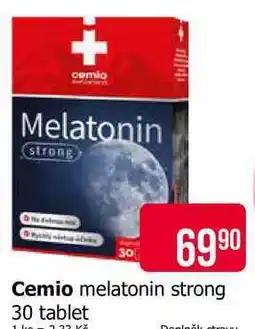 Teta Cemio melatonin strong 30 tablet nabídka