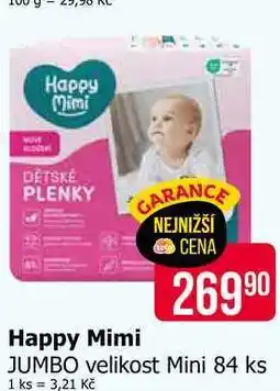 Teta Happy Mimi JUMBO velikost Mini 84 ks nabídka