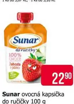 Teta Sunar ovocná kapsička do ručičky nabídka