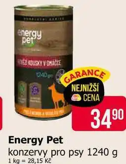 Teta Energy Pet konzervy pro psy nabídka