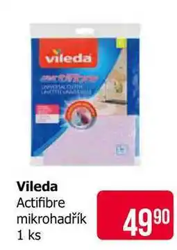 Teta Vileda Actifibre mikrohadřík 1Ks nabídka