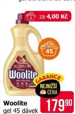 Teta Woolite gel 45 dávek nabídka