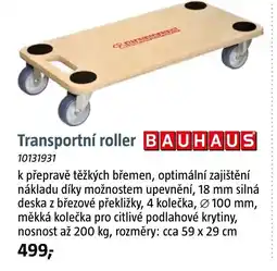 Bauhaus Transportní roller nabídka
