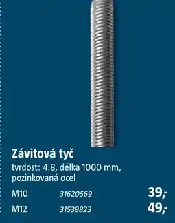 Bauhaus Závitová tyč nabídka