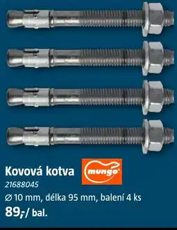 Bauhaus Kovová kotva nabídka