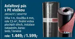 Bauhaus Asfaltový pás s PE vložkou nabídka