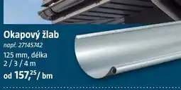 Bauhaus Okapový žlab nabídka