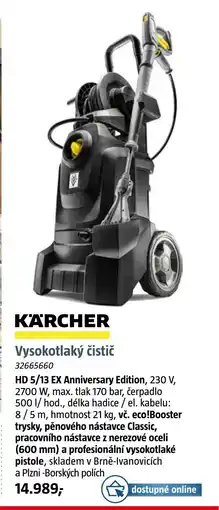 Bauhaus KÄRCHER Vysokotlaký čistič nabídka