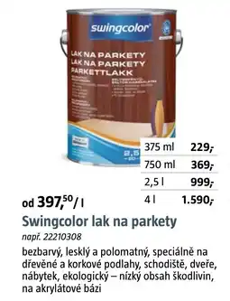 Bauhaus Swingcolor lak na parkety nabídka