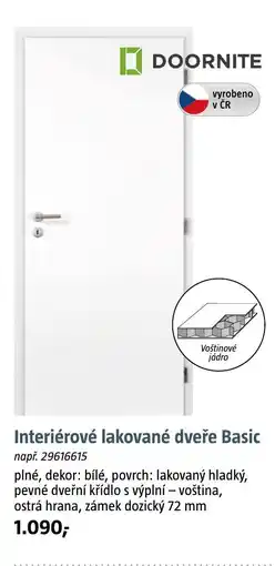 Bauhaus Interiérové lakované dveře Basic nabídka