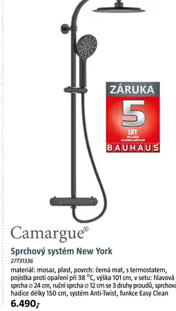 Bauhaus Sprchový systém New York nabídka