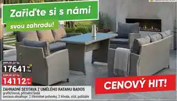 Merkury Market Zahradní sestava z umělého ratanu bados nabídka