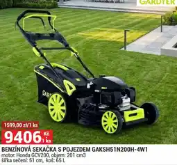 Merkury Market Benzínová sekačka s pojezdem GAKSH51N200H-4W1 nabídka