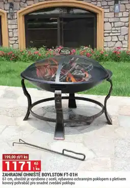 Merkury Market Zahradní ohniště boylston ft-01h nabídka