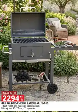 Merkury Market Gril na dřevěné uhlí angular JY-010 nabídka