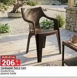 Merkury Market Zahradní židle cati nabídka