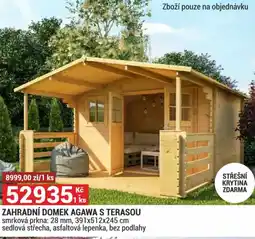 Merkury Market Zahradní domek agawa s terasou nabídka