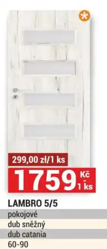 Merkury Market Lambro 5/5 pokojové nabídka