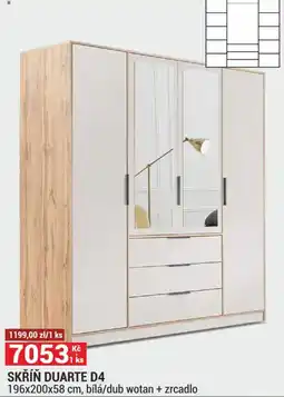 Merkury Market Skříň duarte D4 nabídka