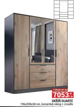 Merkury Market Skříň duarte nabídka