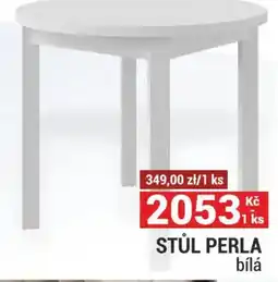 Merkury Market Stůl perla bílá nabídka