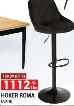 Merkury Market Hoker roma černá nabídka