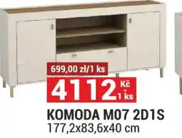 Merkury Market Komoda m07 2d1s nabídka