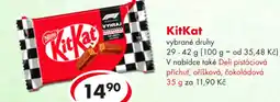 CBA KitKat nabídka