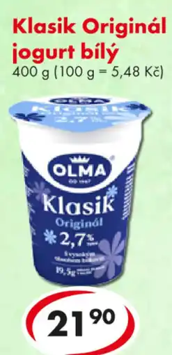 CBA Olma Klasik Originál jogurt bílý nabídka