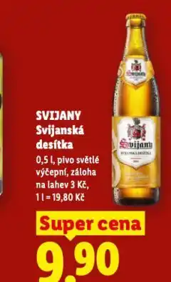 Lidl Pivo svijany nabídka