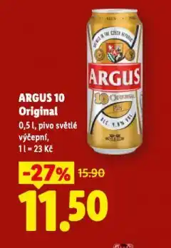 Lidl Pivo argus nabídka