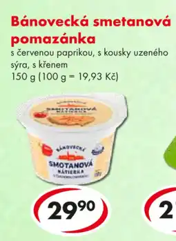 CBA Bánovecká smetanová pomazánka nabídka