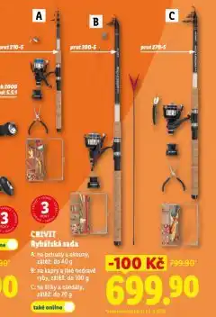 Lidl Rybářská sada nabídka