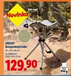 Lidl Kempinková židle nabídka