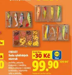 Lidl Sada rybářských nástrah nabídka