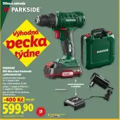 Lidl Parkside aku vrtací šroubovák s příslušenstvím nabídka