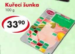 CBA Kuřecí šunka nabídka