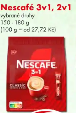 CBA Nescafé 3v1, 2v1 nabídka